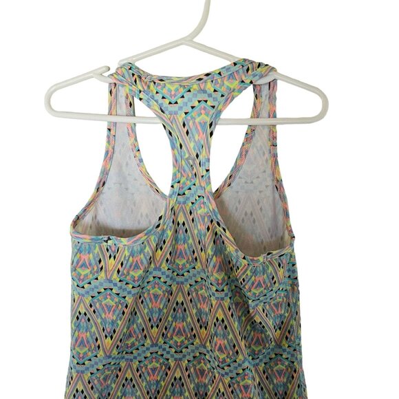 Lululemon Ivivva Tank Top Girls Size 10 Lululemon Athleisure Racerback Stretch B - Picture 8 of 8